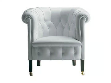 FUMOIR - Tufted armchair by Poltrona Frau - view 2